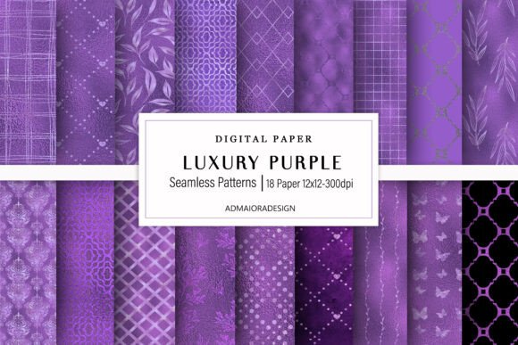 Download Luxury Purple Digital Paper - Premium Resources