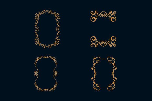 Download Vector Decorative Frame Template - Template Collection