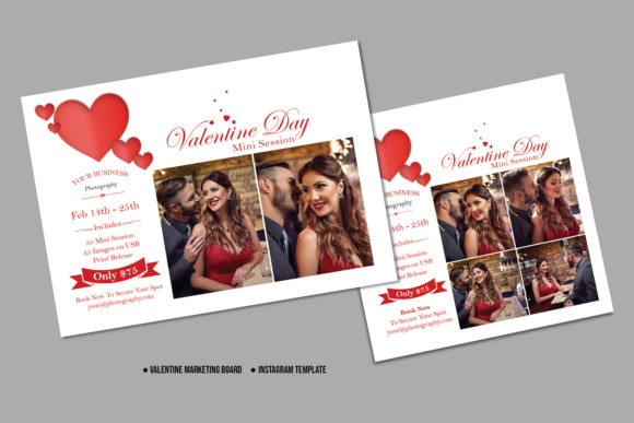 Download Valentines Mini Session Template - Template Collection
