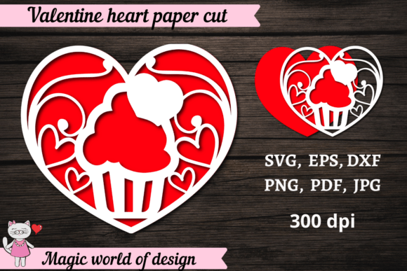 Download Heart Valentine, Paper Cut Template Svg - Template Collection