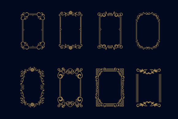 Download Vector Decorative Frame Design Template - Template Collection