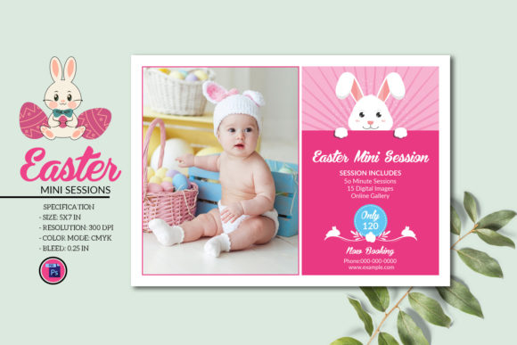 Download Easter Photography Mini Session Template - Template Collection
