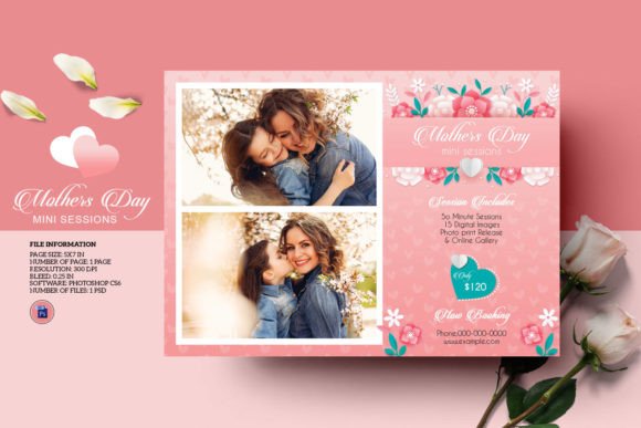 Download Mother's Day Mini Session Template - Template Collection