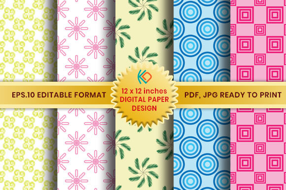 Download Digital Paper Design Print Templates - Template Collection