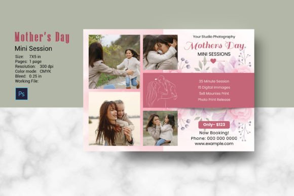 Download Mother's Day Mini Session Template - Template Collection