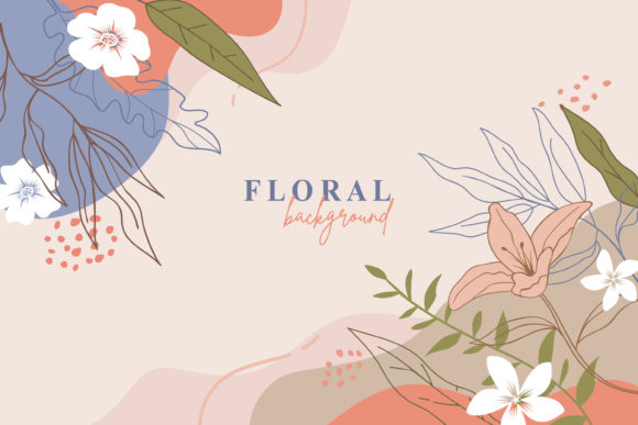 Download Floral Template Organic Background - Template Collection