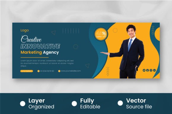 Download Modern Business Cover for Facebook Template - Template Collection