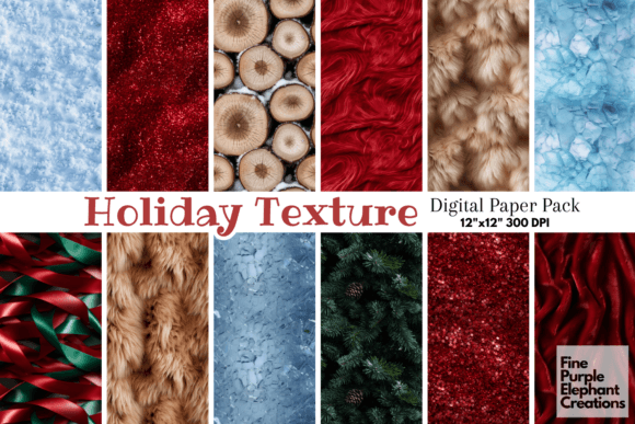 Download Christmas Textures | Holiday Sublimation - Holiday Collection