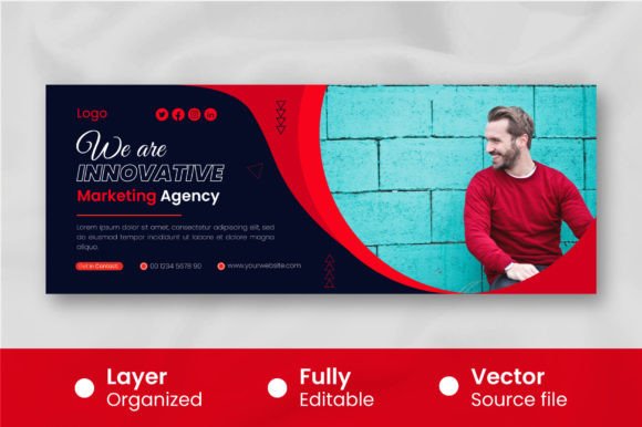 Download Modern Business Cover for Facebook Template - Template Collection