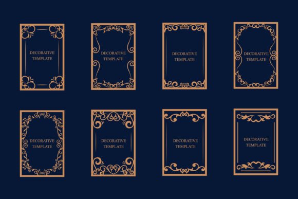 Download Vector Decorative Frame Template - Template Collection