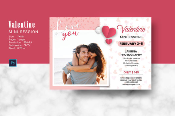 Download Valentines Day Mini Session Template - Template Collection