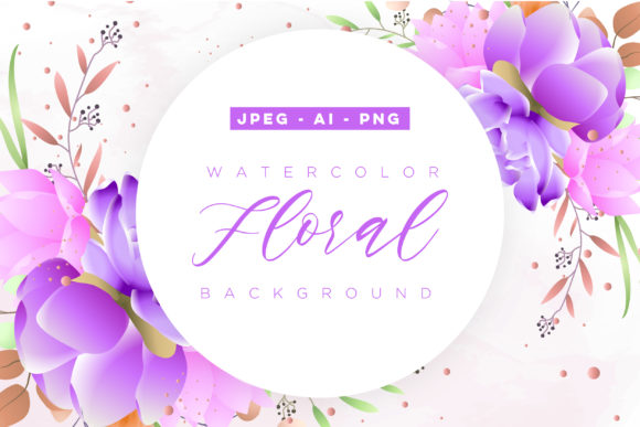 Download Beautiful Watercolor Floral Template - Template Collection